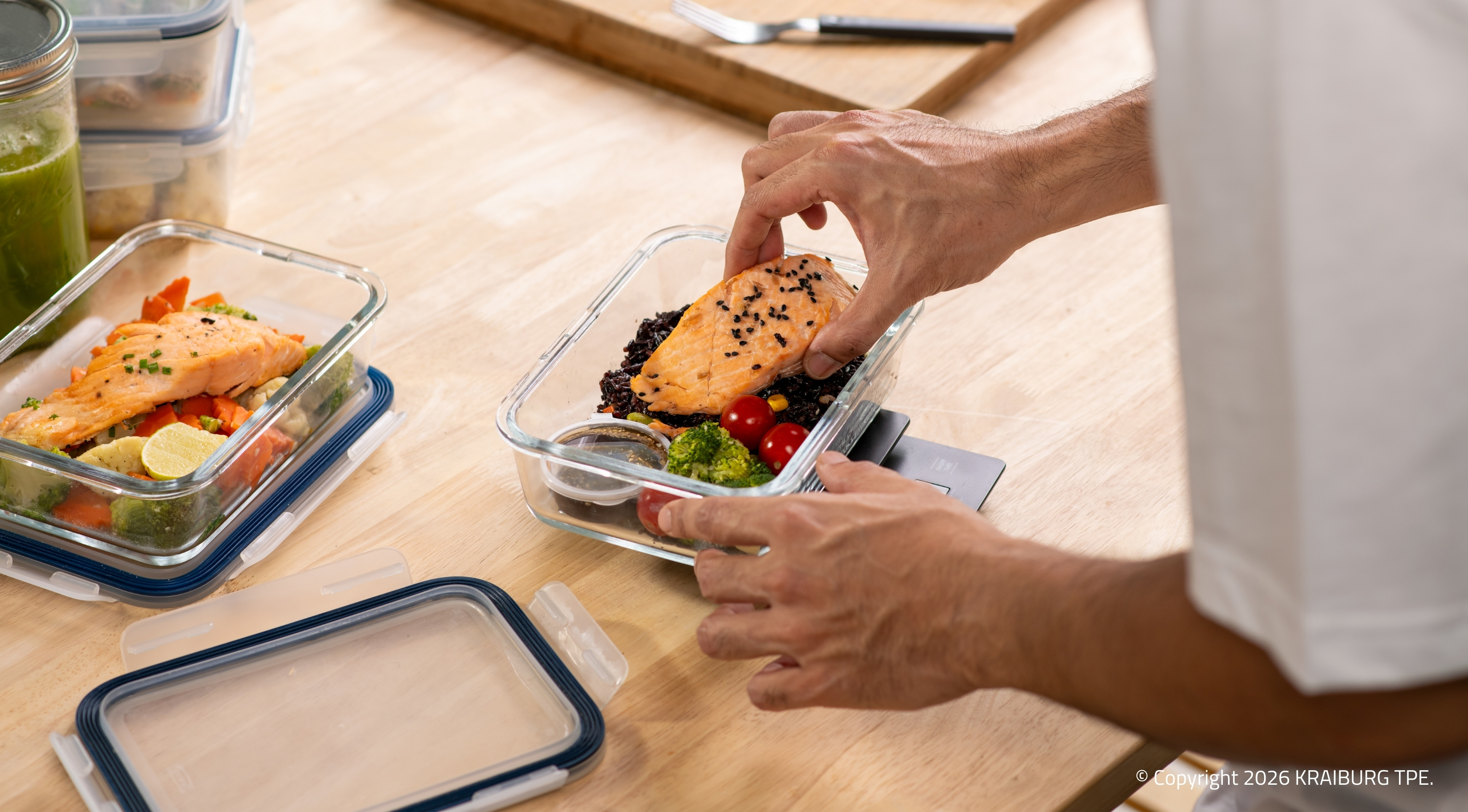 KRAIBURG TPE Innovates with TPE Materials to Enhance Food Container Seal Performance